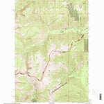 United States Geological Survey Sawtooth Mountain, MT (1997, 24000-Scale) digital map