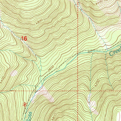 United States Geological Survey Sawtooth Mountain, MT (1997, 24000-Scale) digital map