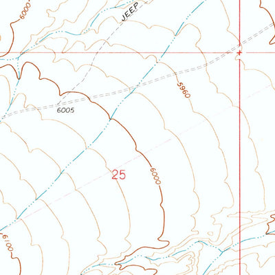 United States Geological Survey Sawtooth Peak, UT (1971, 24000-Scale) digital map