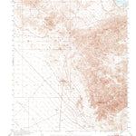 United States Geological Survey Sawtooth Range, CA-AZ (1950, 62500-Scale) digital map