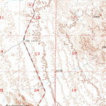 United States Geological Survey Sawtooth Range, CA-AZ (1950, 62500-Scale) digital map