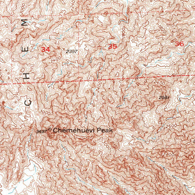 United States Geological Survey Sawtooth Range, CA-AZ (1950, 62500-Scale) digital map