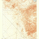 United States Geological Survey Sawtooth Range, CA-AZ (1951, 62500-Scale) digital map