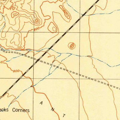 United States Geological Survey Sawtooth Ridge, CA (1943, 31680-Scale) digital map