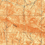 United States Geological Survey Sawtooth Ridge, CA (1943, 31680-Scale) digital map