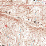United States Geological Survey Sawtooth Ridge, CA (1961, 24000-Scale) digital map