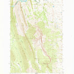 United States Geological Survey Sawtooth Ridge, MT (1958, 24000-Scale) digital map