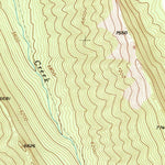 United States Geological Survey Sawtooth Ridge, MT (1958, 24000-Scale) digital map
