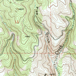 United States Geological Survey Sawtooth Ridge, OR (1967, 24000-Scale) digital map