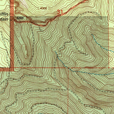 United States Geological Survey Sawtooth Ridge, WA (1998, 24000-Scale) digital map