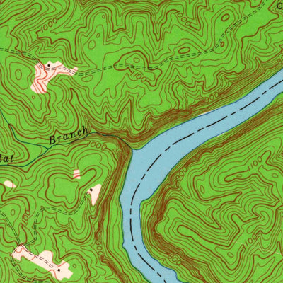 United States Geological Survey Sawyer, KY (1952, 24000-Scale) digital map