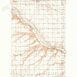 United States Geological Survey Sawyer, ND (1929, 62500-Scale) digital map