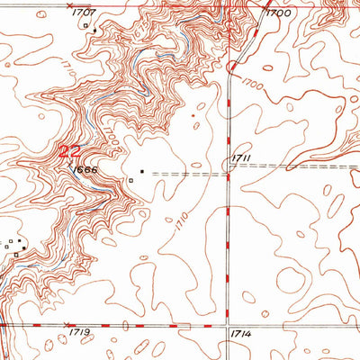 United States Geological Survey Sawyer, ND (1948, 24000-Scale) digital map