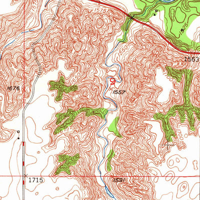 United States Geological Survey Sawyer, ND (1948, 24000-Scale) digital map