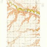 United States Geological Survey Sawyer, ND (1949, 24000-Scale) digital map