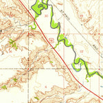 United States Geological Survey Sawyer, ND (1949, 62500-Scale) digital map