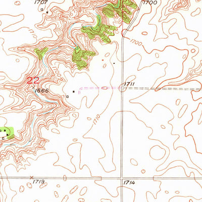 United States Geological Survey Sawyer, ND (1981, 24000-Scale) digital map