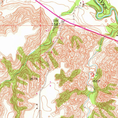 United States Geological Survey Sawyer, ND (1981, 24000-Scale) digital map