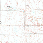 United States Geological Survey Sawyer NE, ND (1979, 24000-Scale) digital map
