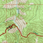 United States Geological Survey Sawyer Ridge, ID (1995, 24000-Scale) digital map
