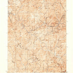 United States Geological Survey Sawyers Bar, CA (1923, 125000-Scale) digital map