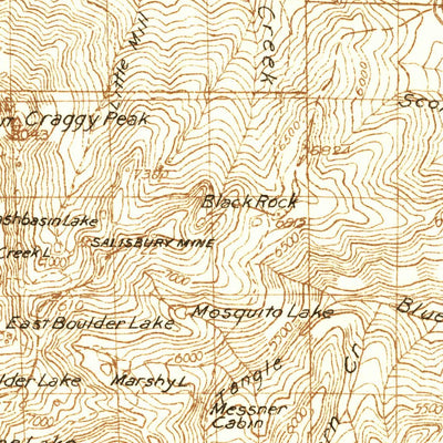 United States Geological Survey Sawyers Bar, CA (1931, 96000-Scale) digital map
