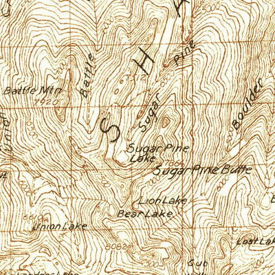 United States Geological Survey Sawyers Bar, CA (1931, 96000-Scale) digital map