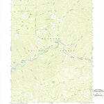 United States Geological Survey Sawyers Bar, CA (1979, 24000-Scale) digital map