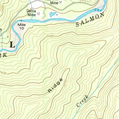 United States Geological Survey Sawyers Bar, CA (1979, 24000-Scale) digital map