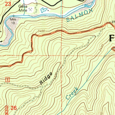 United States Geological Survey Sawyers Bar, CA (2001, 24000-Scale) digital map