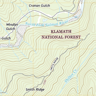 United States Geological Survey Sawyers Bar, CA (2018, 24000-Scale) digital map