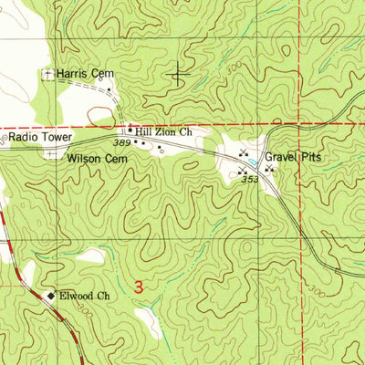 United States Geological Survey Sawyerville, AL (1980, 24000-Scale) digital map