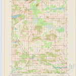 United States Geological Survey Saxeville, WI (1961, 24000-Scale) digital map