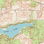 United States Geological Survey Saxeville, WI (1961, 24000-Scale) digital map