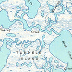 United States Geological Survey Saxis, VA-MD (1942, 24000-Scale) digital map