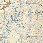 United States Geological Survey Saxis, VA-MD (1943, 31680-Scale) digital map