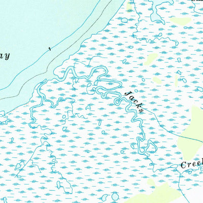 United States Geological Survey Saxis, VA-MD (1968, 24000-Scale) digital map