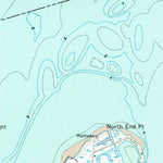 United States Geological Survey Saxis, VA-MD (1968, 24000-Scale) digital map