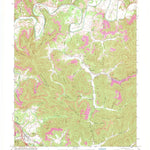 United States Geological Survey Saxton, KY (1970, 24000-Scale) digital map