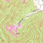 United States Geological Survey Saxton, KY (1970, 24000-Scale) digital map