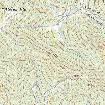 United States Geological Survey Saxton, KY (2022, 24000-Scale) digital map