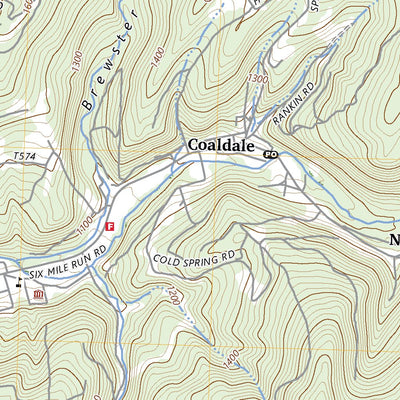 United States Geological Survey Saxton, PA (2023, 24000-Scale) digital map