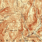 United States Geological Survey Saxtons River, VT (1933, 62500-Scale) digital map