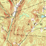 United States Geological Survey Saxtons River, VT (1957, 62500-Scale) digital map