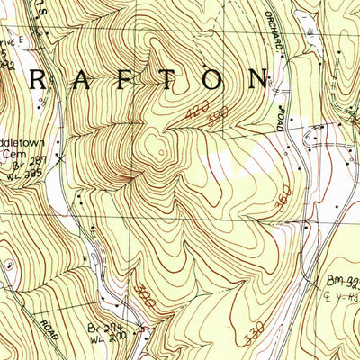 United States Geological Survey Saxtons River, VT (1984, 25000-Scale) digital map