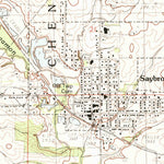 United States Geological Survey Saybrook, IL (1983, 24000-Scale) digital map