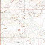 United States Geological Survey Sayer Butte, MT (1987, 24000-Scale) digital map