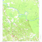 United States Geological Survey Saylors Lake, SC (1972, 24000-Scale) digital map