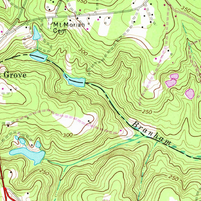 United States Geological Survey Saylors Lake, SC (1972, 24000-Scale) digital map