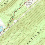 United States Geological Survey Saylorsburg, PA (1960, 24000-Scale) digital map